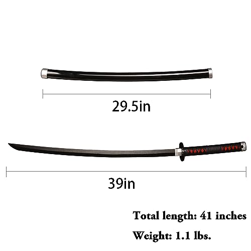 SV Anime Demon Slayer Sword Katana 41 Inch Decorative Collectible Gift Cosplay Sword,Various Styles Available