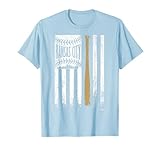 Vintage Kansas City Baseball Flag | Patriotic Baseball T-Shirt