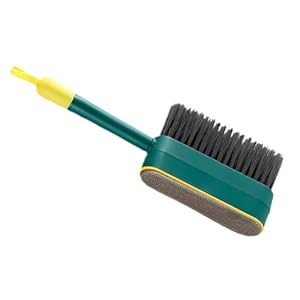 MOBUTOFU Handbesen mit Holzgriff