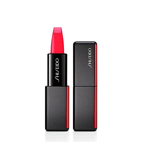 Shiseido ModernMatte Powder Lipstick, Shock Wave 513 - Full-Coverage, Non-Drying Matte Lipstick - Weightless, Long-Lasting Color - 8-Hour Coverage