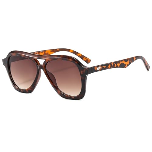 ZIUTNSAV-Retro Irregular Sunglasses For Women Men Vintage Sun Glasses Oversized Frame Outdoor Shades UV400