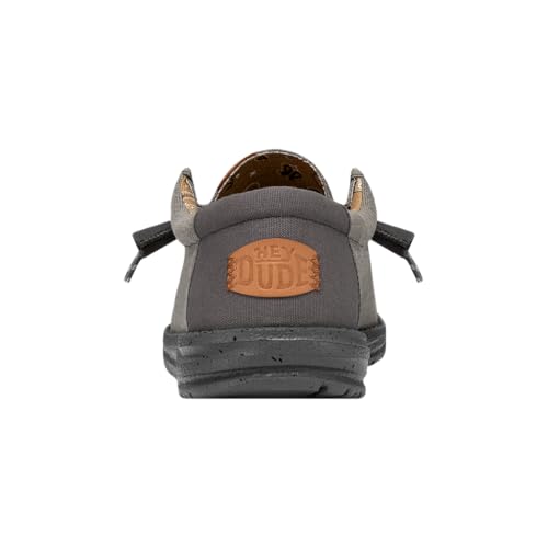 Image of HEYDUDE Men's Wally Washed Canvas, Men's Shoes, Slip-on Loafers, Comfortable & Light-Weight