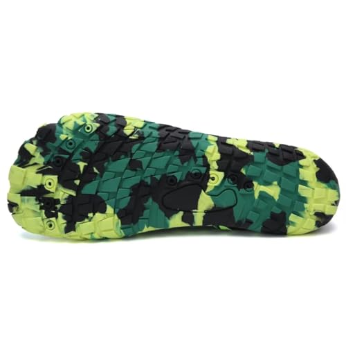 Image of Water Shoes for Men Barefoot Quick-Dry Aqua Sock Outdoor Athletic Sport Shoes for Kayaking, Boating, Hiking, Surfing, Walking