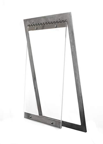Gun Dog House Door | Easy Big Dog Door | Chew Proof, Weather Protected, Energy Efficient | Metal Dog Door |Dog Size 120-200 Lbs | 18” X 26” Frame #TOP1