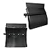 SHINJEW Pair Black Poly Quarter Fenders Set for Semi Truck, 24