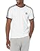 adidas Originals mens 3-stripes Tee Shirt, White/Black, Large US