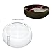 Large Round Concrete Flower Pot Mold Plaster Tray Gypsum Storage Bowl Silicone Mold Cement Succulents Planting Pot Mould