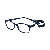 EnzoDate die Kinder der Gläser optischen Frame mit Gurt Größe 48, ein Stück von Kinder Brille mit flexibler Schnur, nicht - Mädchen Jungen Brille für Alter 7+Y