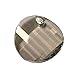 RAYHER 14376861 Swarovski-Kristallschliff-Anhänger, 28 mm, Dose 1 Stück, Twist, silver shadow