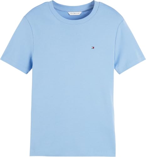 Tommy Hilfiger Damen T-Shirt Kurzarm New Slim Cody Rundhalsausschnitt, Blau (Cloudy Blue), S – Ansicht 5