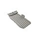 Produktbild Auto SUV Luftmatratze Travel aufblasbares Bett Luftmatratze Camping Auto Verlängerte Matratze aufblasbares Auto Kissen Universal Auto Reisen Air Bett + 2 aufblasbare Kissen Und Luftpumpe (Grau)