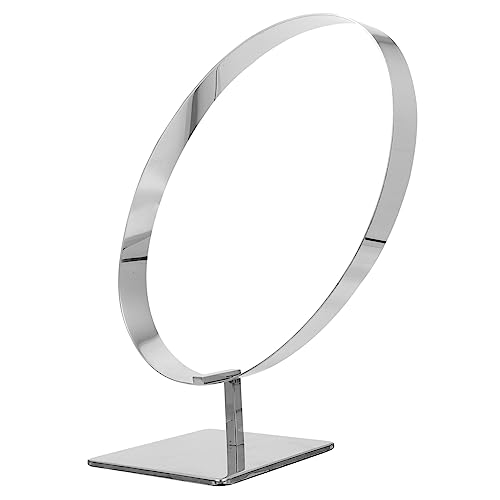 HOOTNEE Stainless Steel Mirror Belt Rack Belt Holder Organizer Space-Saving Stand