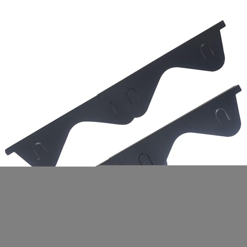 Youany ストーブガード | キッチンカウンタースロットカバー ステンレススチール - 格納式ストーブクラックガード 2個セット カウンタートップ 隙間 コンロ用