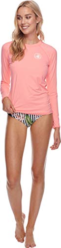 Image of Body Glove Women's Smoothies Sleek Solid Long Sleeve Rashguard with UPF 50+