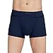 Pocket Underwear for Men with Secret Hidden Pocket, Travel Stash Boxer Brief, Medium Size 2 Packs (Dark Blue)