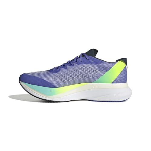 Image of adidas Womens Adizero Boston 12 Running Sneakers Shoes - Blue