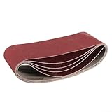 Sawhamale Schleifbänder, 75 x 457 mm, Körnung 40–800, Aluminiumoxid, Schleifpapier...