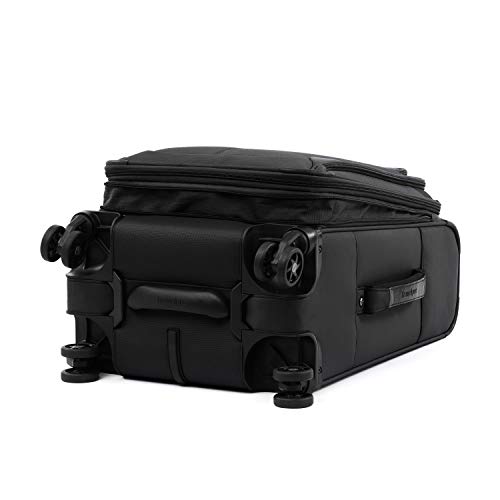 Image of Travelpro Tourlite Softside 3-Piece Set, Expandable Luggage, 4 Spinner Wheels, Lightweight Suitcase, 21 inch Carry-On, 29 Check Large, Black
