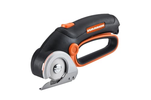 Image of Generic 4V Cordless Power Cutter, Compatible with Warrior, Black, Stainless Steel Blade, 1/4 Inch Cutting Capacity