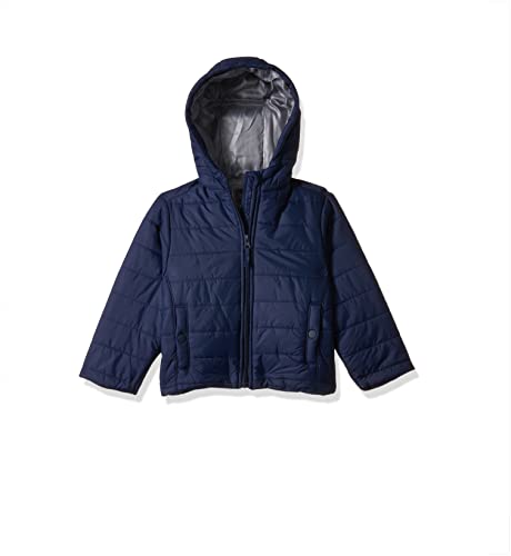 Image of Max Boys Quilted Hooded Puffer Jacket