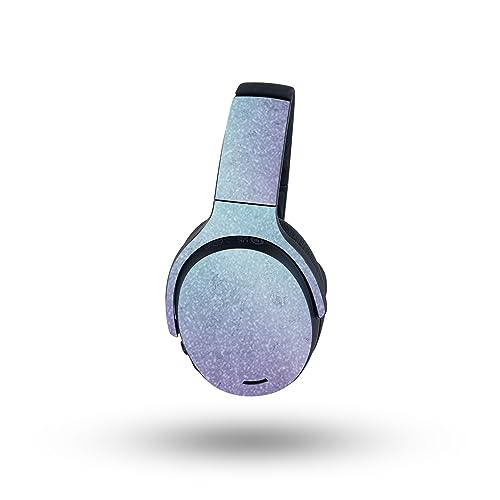 Image of MightySkins Glossy Glitter Skin Compatible with Skullcandy Crusher ANC 2 - Gradient Marble | Protective, Durable High-Gloss Glitter Finish | Easy to Apply