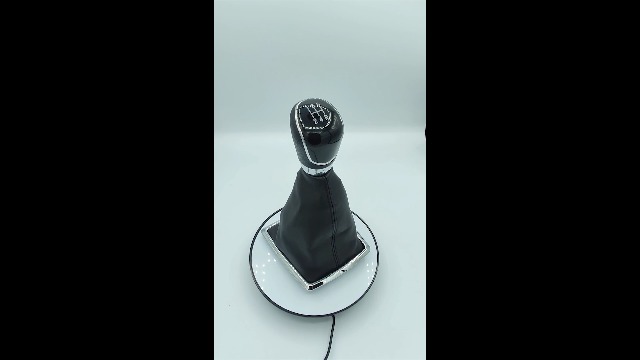 Per Ford Mondeo Mk3 2001-2003 Cuffia Del Cambio Pelle & Cuciture Nero