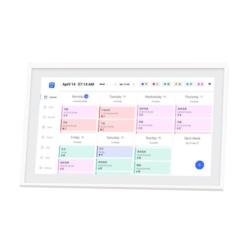 Decumeby Cadre Photo WiFi 10,1 Pouces, Calendrier Numérique...