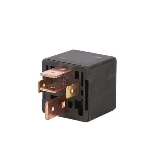 Relais de puissance 80A 12V avec composants en cuivre et rétroéclairage durable