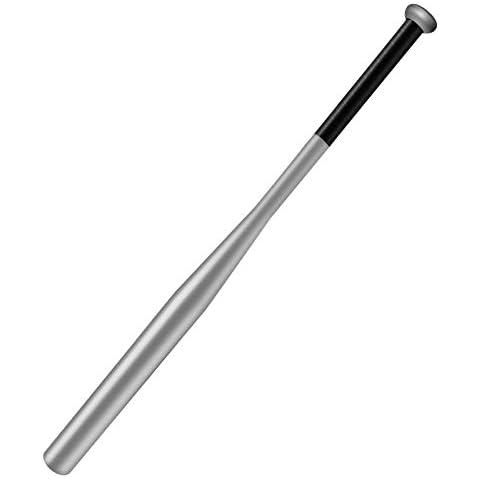 Tuggui Baseball Bat Steel with Carrying Bag (32 in, Silver) Cover