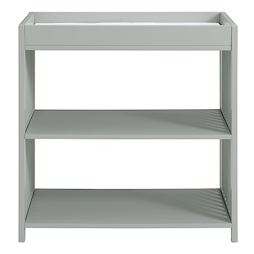 Image of Oxford Baby Essentials Changing Station with Round Spindles, Gray