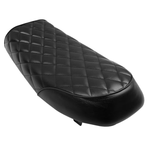 Asiento de motocicleta plano para conductor y pasajero de estilo cafe racer 3
