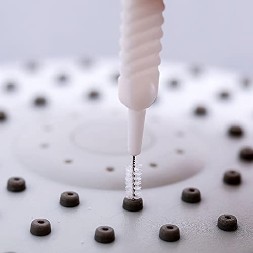 30Pcs Shower Nozzle Cleaning Brush Anti-Clogging For Shower Head Cleaning Brush For Pore Gap Clean With Nylon Bristle Non-Slip Handle By Alnorte #TOP5