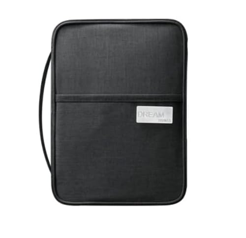 Case Organizador Carteira Para Passaporte Grande Impermeável (Preto)