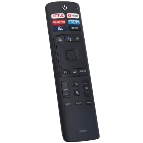 Image of Compatible with Hisense Tv Remote Control for Smart Android 4K LED UHD Tv and Replacement for Original Erf3r69h Model Remotes Control - Non Voice Command No Google Assistance