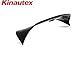 Kinautex Rear Roof Spoiler Wing Compatible with VW Golf MK8 GTI R GTD GTE R Line 2021-2025 Rear Window Top Boot Wing Lip (Gloss Black)