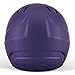 CHAMPRO HX Gamer Plus Baseball Batting Helmet for Youth and Adult,Purple,Medium