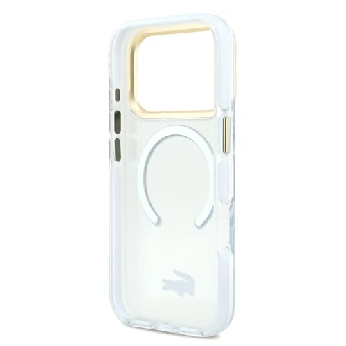 Coque transparente Lacoste iPhone 17 Pro anti-chocs rigide avec MagSafe - 2