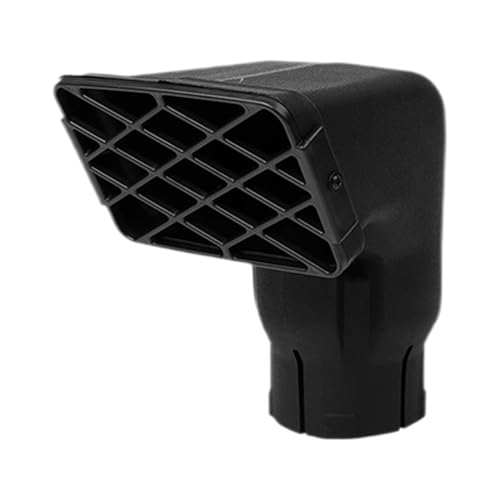 Nugbaefdp カーシュノーケルヘッド - ラムエアキット |軽量で耐久性のあるエアインテークシュノーケルトップ |強化されたエンジン性能とオフロード車用の堅牢な交換用アクセサリ