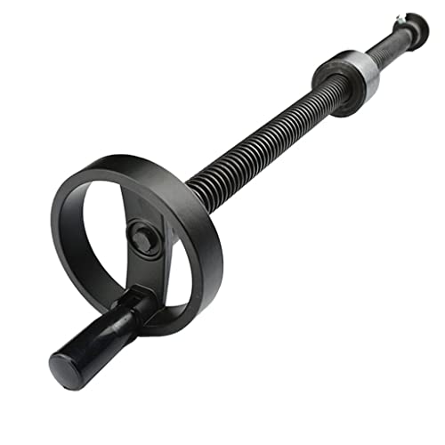 EDFMGH T25 Trapezoidal Lead Screw Set, Length 250mm-1000mm T-Type Lead Screw with Handwheel, Hand-Crank Screw Hand Wheel Diameter 100mm(250mm)