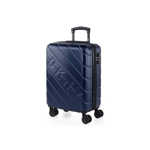 DKNY-Side-Tracked-Hardside-Luggage-On-Wheels-For-Unisex-Ultra-Lightweight-Abs-On-With-Spinner-Wheels-4-Double-Wheel-545-L-X-23-W-X-37-H-Navy DKNY Side Tracked Hardside Luggage On Wheels For Unisex | Ultra Lightweight Abs On With Spinner Wheels 4 Double Wheel 54.5 L X 23 W X 37 H Navy