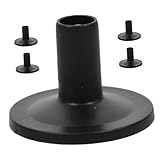 Levemolo 5pcs Cymbal Sleeve Set Durable Plastic Cymbal Sleeves with Felt Washers for Percussion Drum Kits Musical Instrument Accessories for All Skill Levels