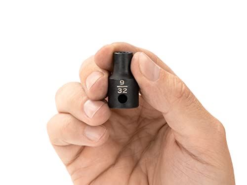 Image of TEKTON 3 /8 Inch Drive x 9 /32 Inch Shallow 12-Point Impact Socket | SID12207