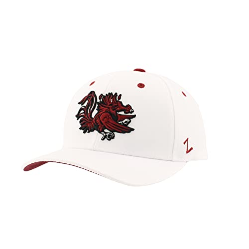 South Carolina Fighting Gamecocks NCAA Officially Licensed Snapback Hat Competitor White