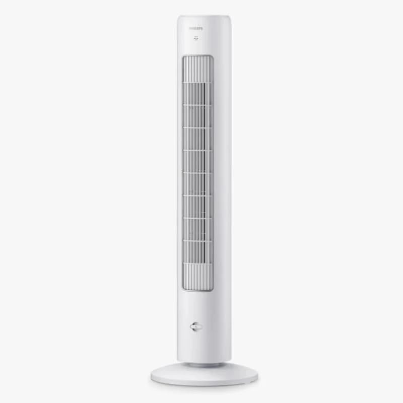 tower fan 5000 Series with Rotating Function, 105 cm, Remote Control, Timer, 3 Speeds, 3 Levels, 40 W, Powerful and Quiet Airflow, Aromatherapy White (CX5535/00)