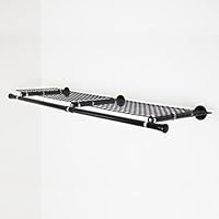 Algopix Similar Product 3 - Rod Desyne Double Shelf with Hanger