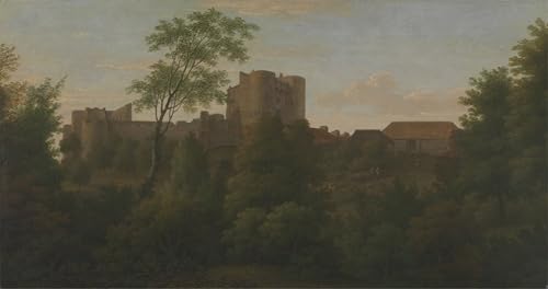 Affiche toile Château de Saltwood de George Lambert pour décoration murale du salon