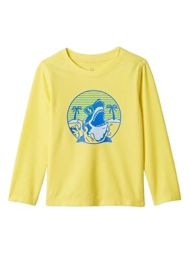 GAP Baby Boys Long Sleeve Rashguard Aurora Yellow 0-3M
