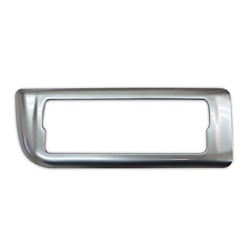 【エコーズプロダクト】【アウトレット品】 ハスラー MR52S/MR92S フレア クロスオーバー MS52S/MS92S 2WD/4WD対応 エアコンスイッチインパネ インテリアパネル サテンシルバー カスタム パーツ アクセサリードレスアップ