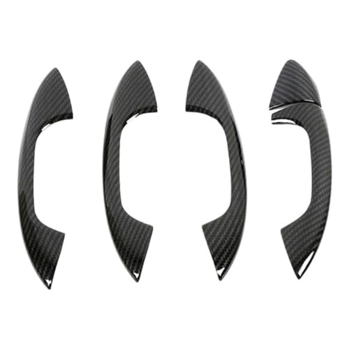 Garniture de couvercle poignée de porte finition carbone Premium pour Benz GLA