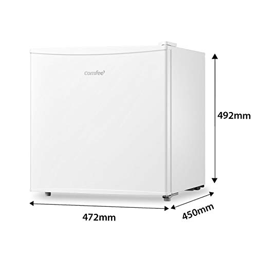 COMFEE' 32L Gefrierschrank RCD53WH1 (E) Mini Gefrierschrank mit reversiblen Türscharnier, großer Platz-Tischgefrierschrank mit Feuerrückseite für Sicherheit, energiesparender Gefrierschrank - weiß - Image 3